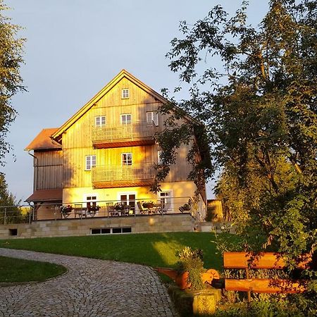 Ferienhaus Winterbergblick, Saechsische Schweiz Hinterhermsdorf Bagian luar foto