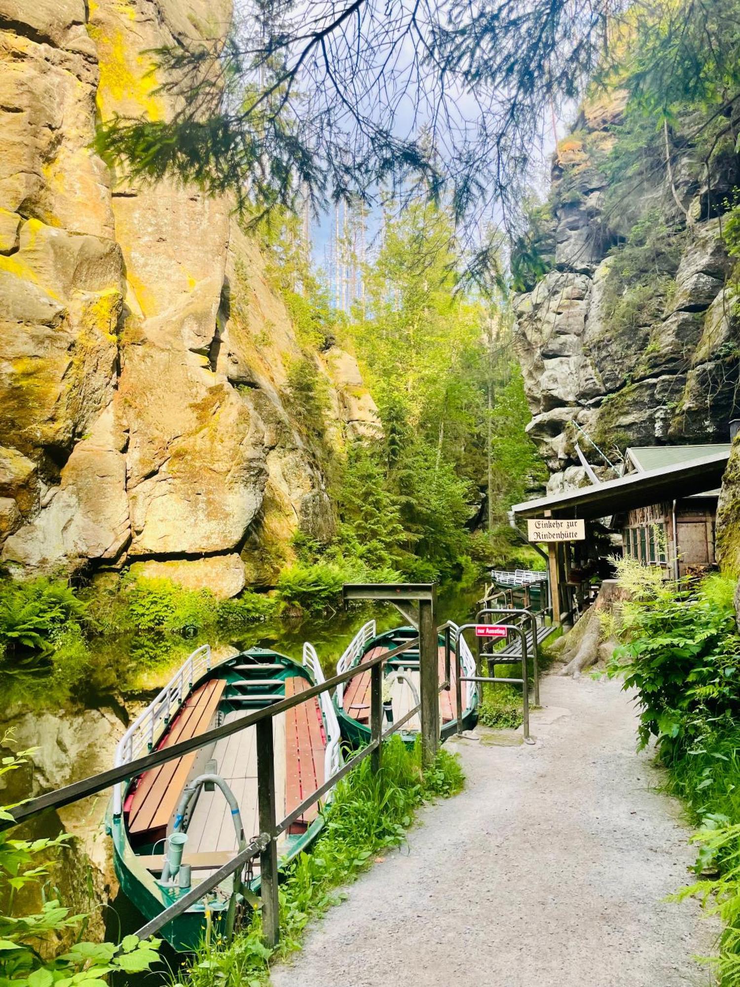 Ferienhaus Winterbergblick, Saechsische Schweiz Hinterhermsdorf Bagian luar foto